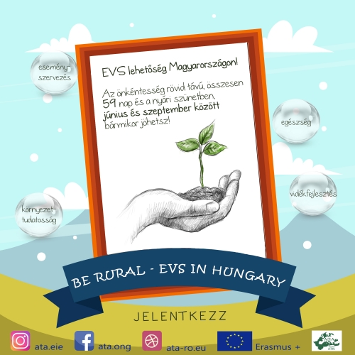 BE RURAL - R&ouml;vidt&aacute;v&uacute; EVS lehetős&eacute;g Magyarorsz&aacute;gon
