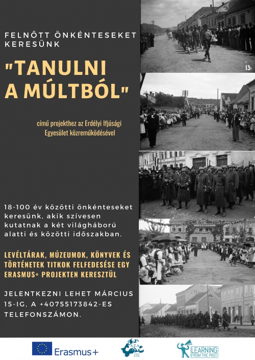 &Ouml;nk&eacute;nteseket keres&uuml;nk a m&uacute;lt kutat&aacute;s&aacute;hoz