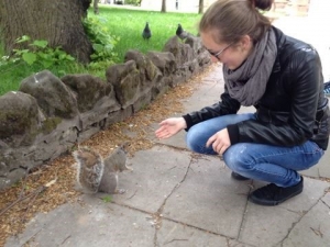 "That&rsquo;s why becoming a volunteer was my best decision." (by Veronika Sim&oacute;)
