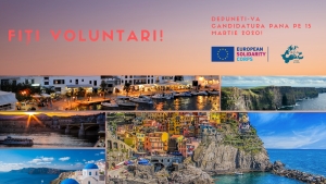 Aplicați pentru oportunități extraordinare de voluntariat &icirc;n UE!