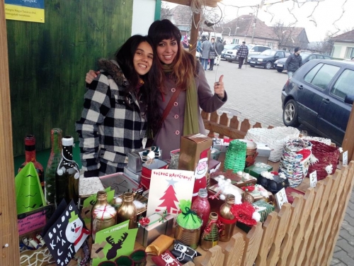 Recycling at Christmas Bazar!