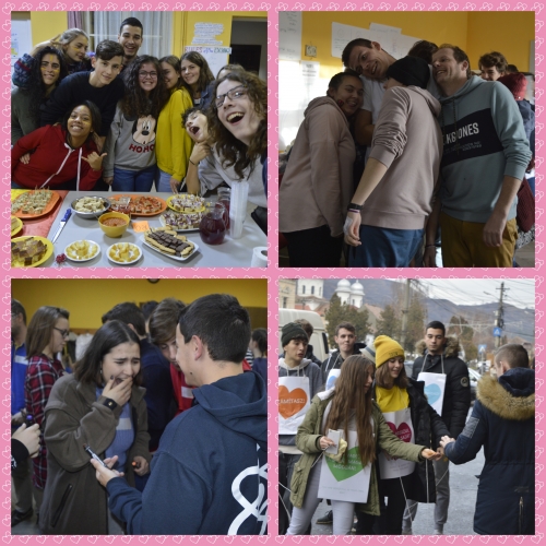 Youth exchange in Cristuru Secuiesc.
