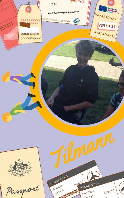 Tilmann came from Germany